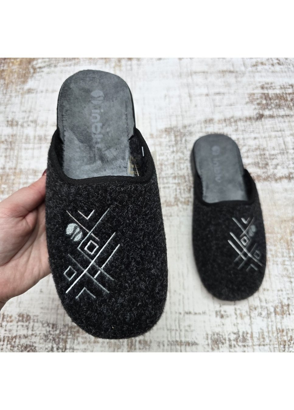 Тапочки чоловічі домашні закритий носок Inblu (370303112)