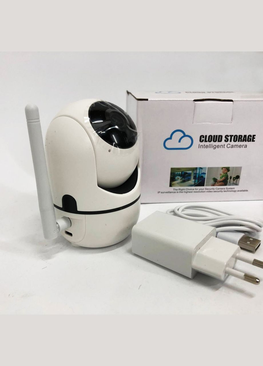 Бездротова поворотна IP камера WiFi microSD Y13G 1mp з розпізнаванням облич UKC (364665059)