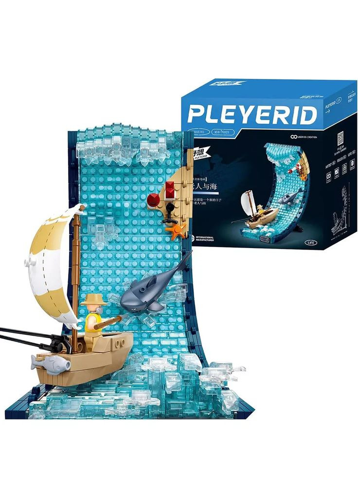 Конструктор Старый и море (M38-P8025) Sluban (346998895)