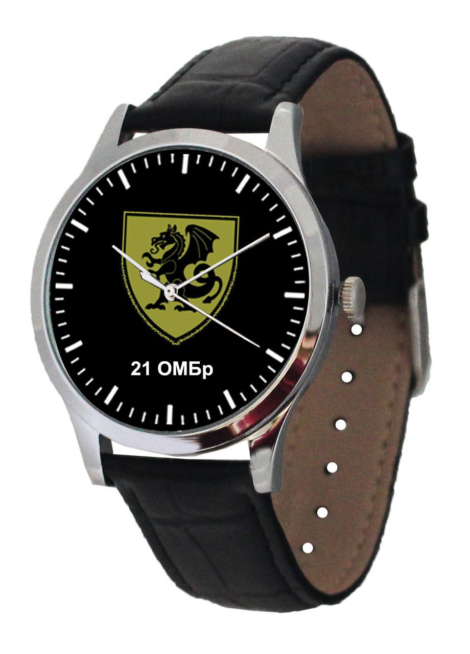 Часы с военной символикой мужские 21 ОМБр No Brand (368771050)