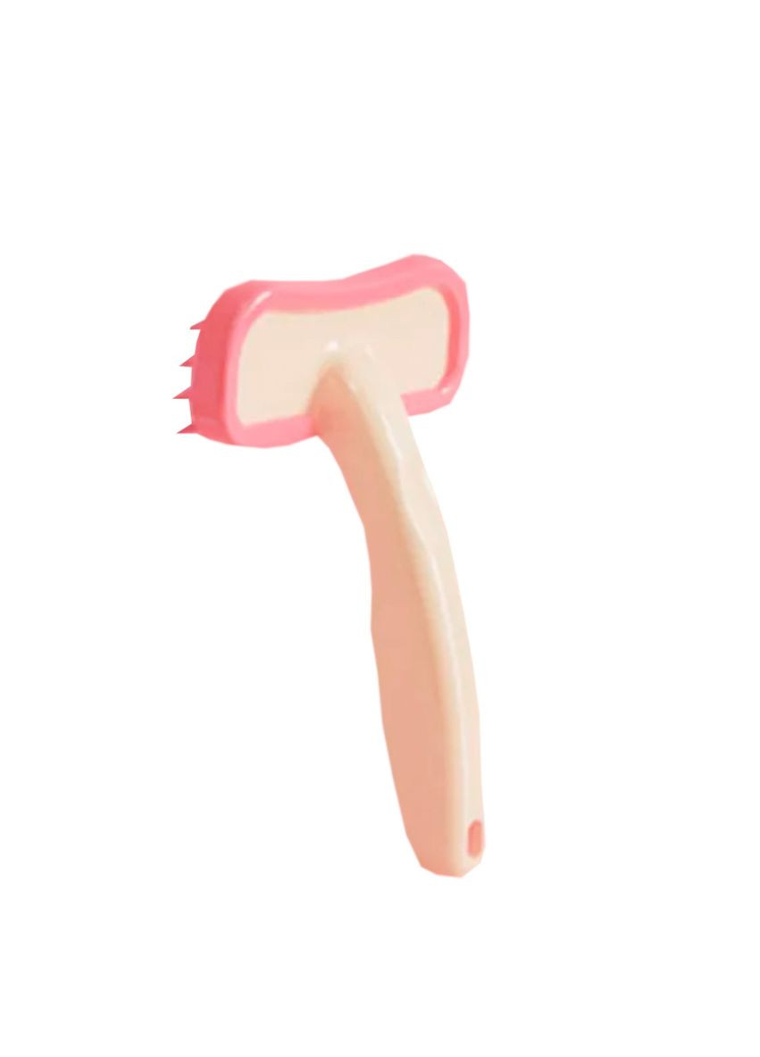 Силіконовий гребінець для хатніх тварин щіточка для вичісування та догляду Good Idea LY-871 (335419259)