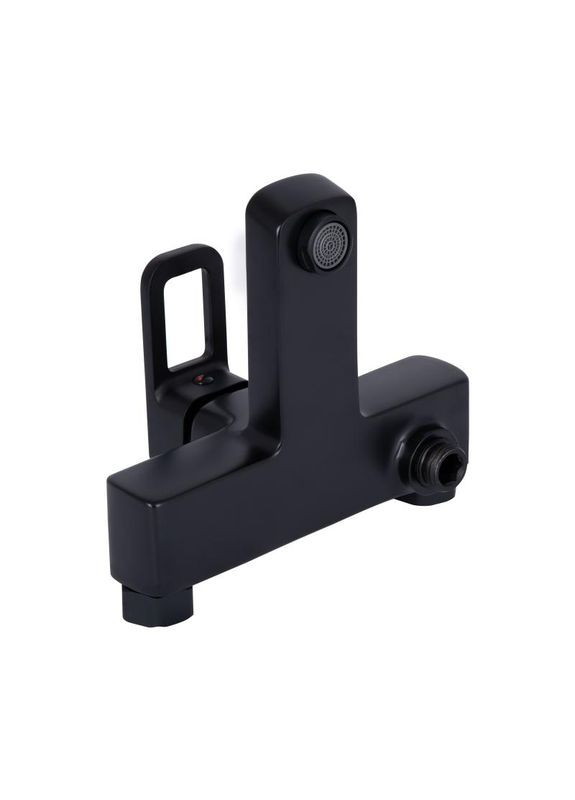 Змішувач для ванни Wawel 006 (з душовим гарнітуром) (k35) LDWAW006BLA45393 Black LIDZ (336937339)