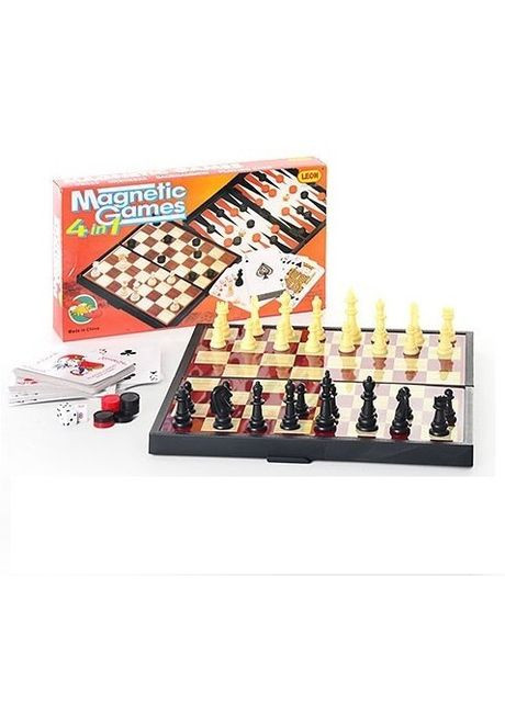 Настільні ігри шахи, нарди, шашки 9841 в комплекті карти HQ (316700785)