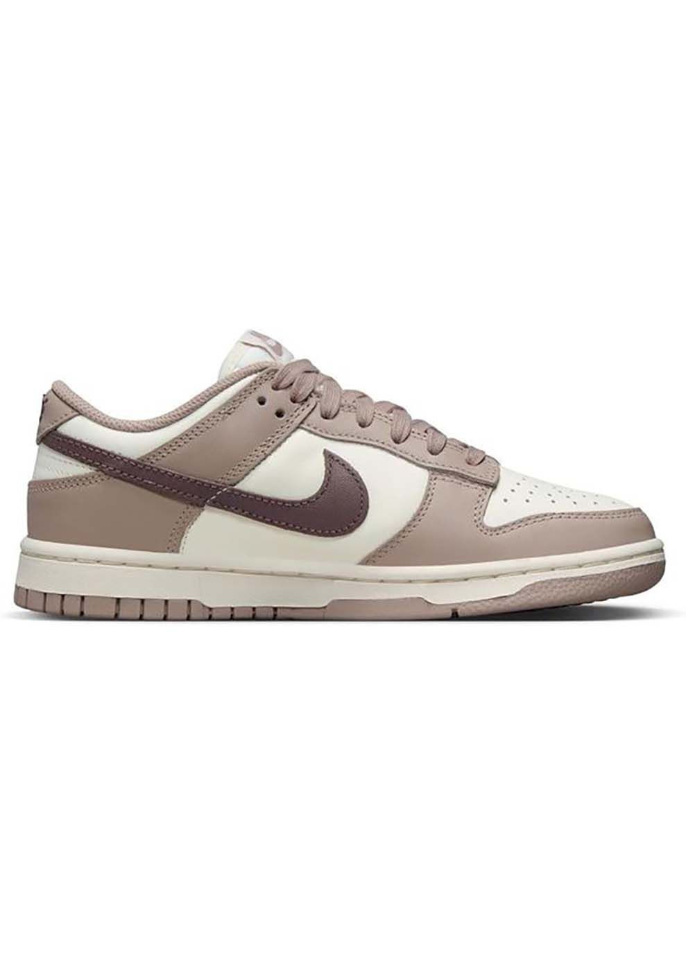 Жіночі Кросівки W DUNK LOW Бежевий Nike коричневі демісезони (367595132)