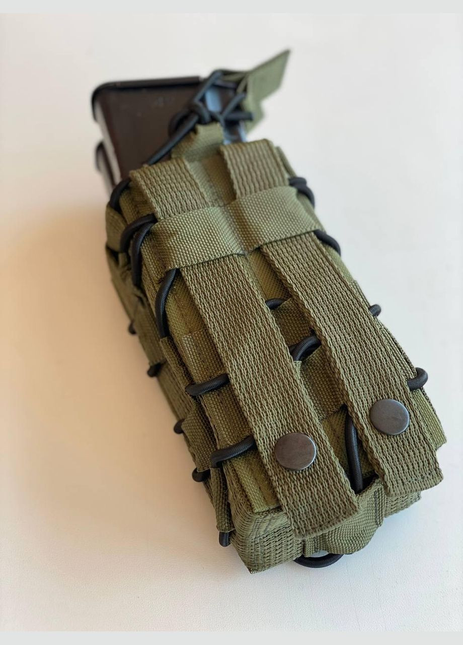 Двойной штурмовой результат для магазинов АК на кнопках (Оливка) Сварог (342375293)