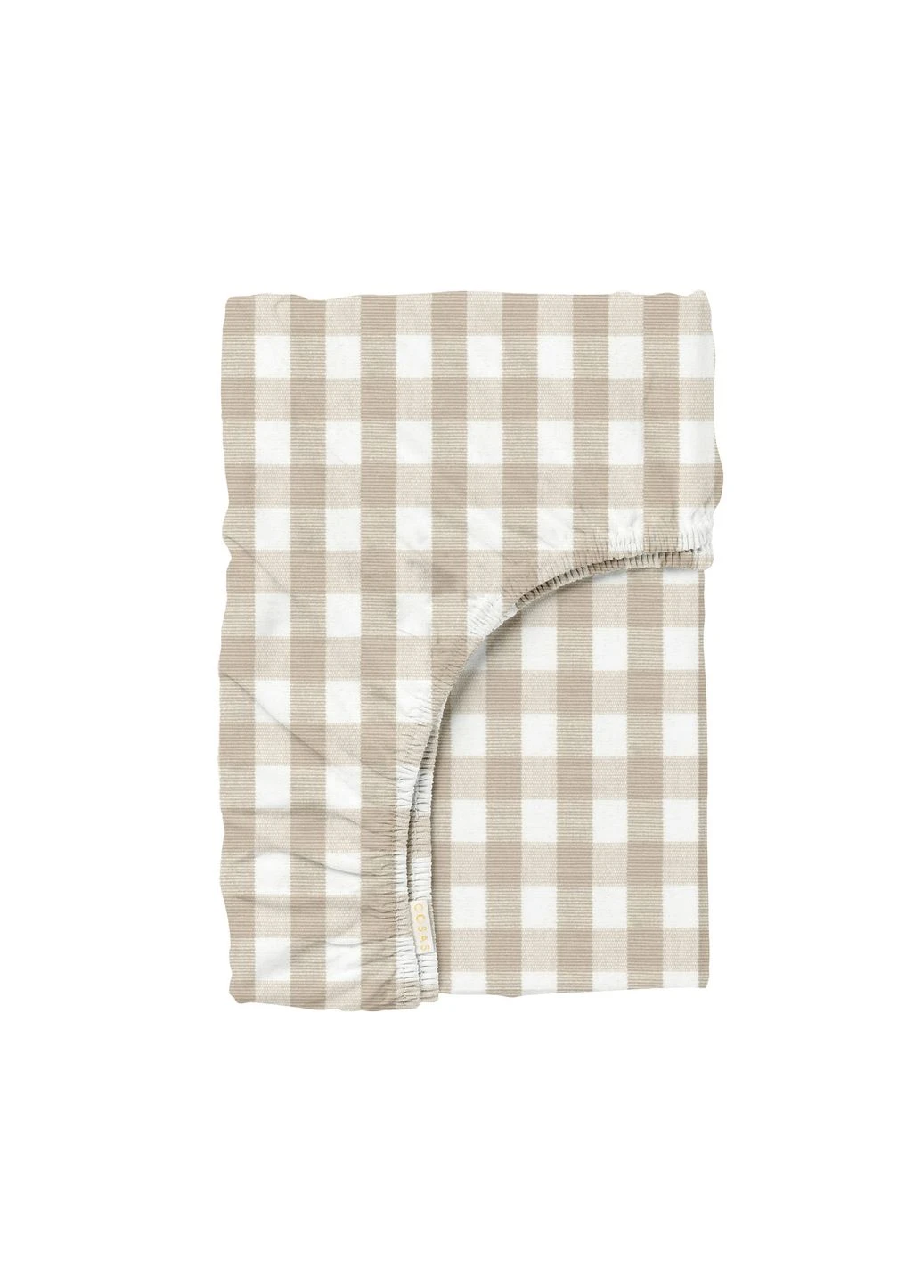 Простирадло на резинці 200x200x25 BEIGE CHECK (2200000035936) Cosas (391377476)