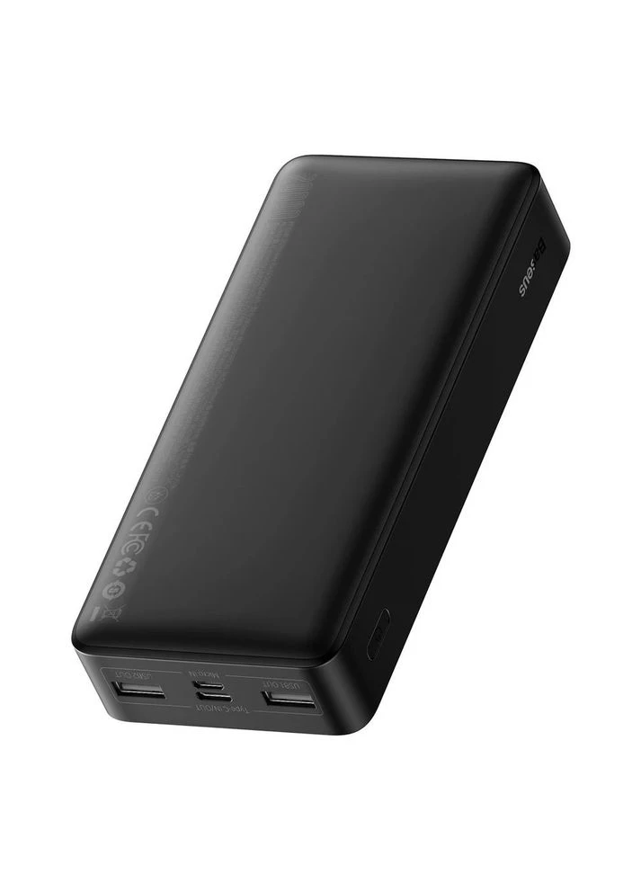 Повербанк Bipow Digital Display 20000 мАг 15 Вт QC чорний Baseus (401877670)