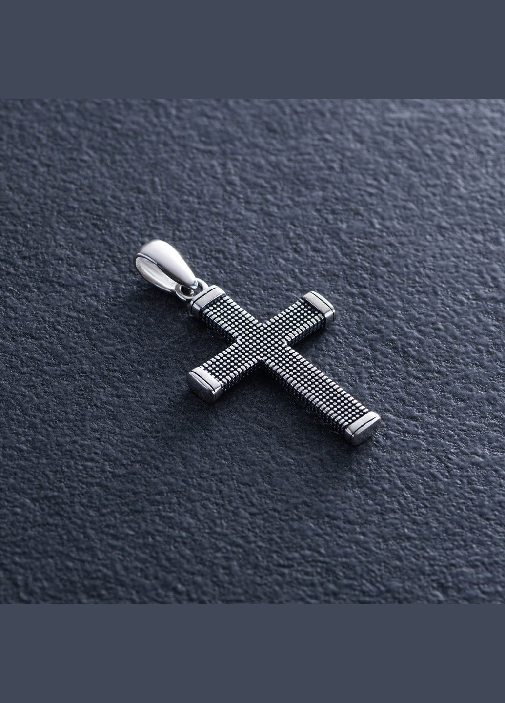 Срібний хрест Спаси і збережи 133105 Oniks (264393067)