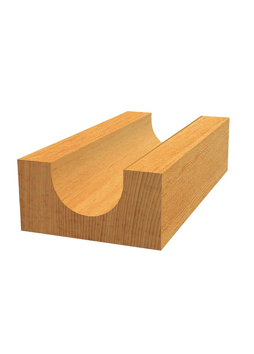 Пазовая фреза (8х8х40 мм) Standard for Wood галтельная (21742) Bosch (290253070)