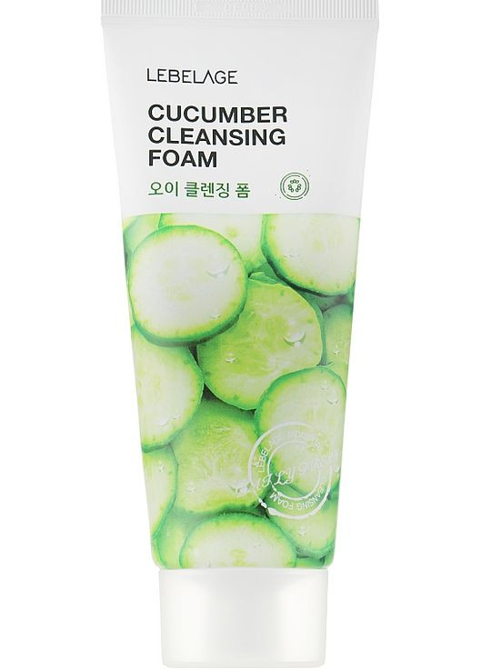 Очистительная пенка "Огурец" Cucumber Cleansing Foam 100ml (851150-118769) Lebelage (368658801)