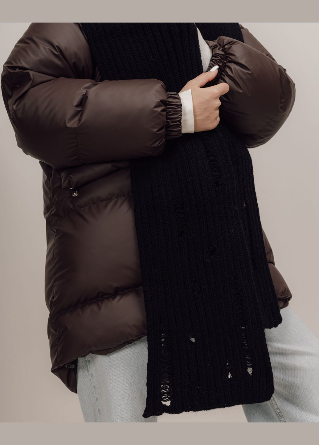 Шарф чорний Sumwin (311504063)