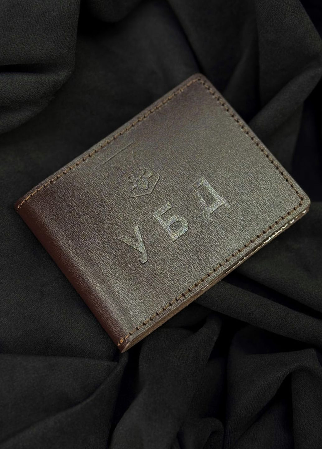 Кожаная обложка на удостоверение УБД Vishnya (360240393)