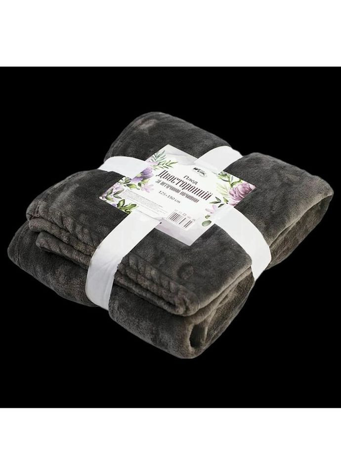 Плед двосторонній із штучною овчиною 130334 125х150 см Werk (317732813)