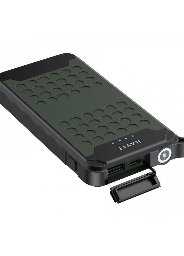 Захищений повербанк FS214 IP67 Green 10000mAh Havit (302244603)