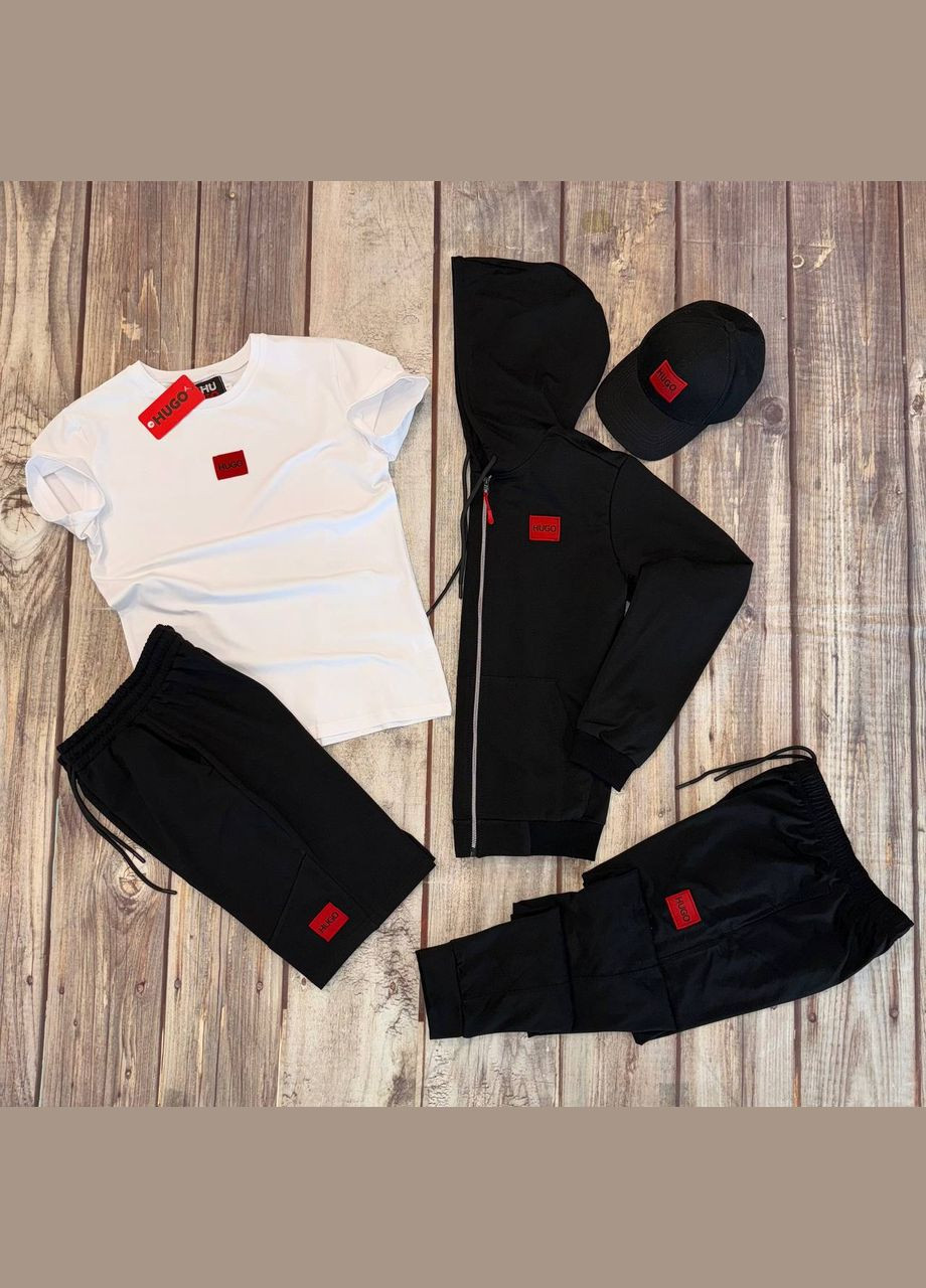 Набор 5в1 (Кофта,штаны,футболка,шорты,кепка) No Brand (296108239)