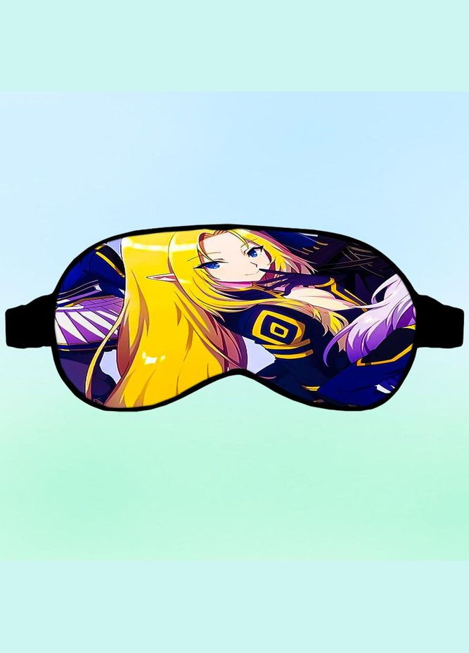 Маска для сна Аниме Восхождение в тени #0003 черная No Brand (315046045)