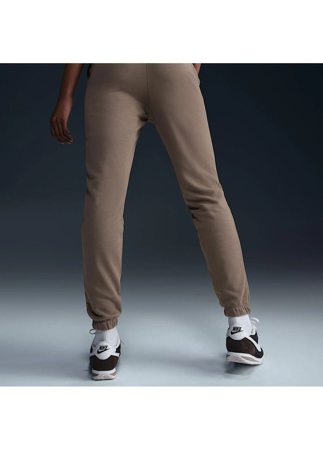 Штани жіночі Nsw Chll Ft Hr Swtpnt Brown Nike (364839020)