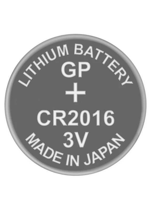 Батарейка дискова літієва CR2016 3V, типорозмір CR2016, напруга 3V GP (394700867)