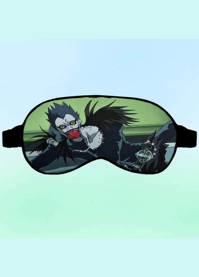 Маска для сну Аніме Зошит смерті #0018 чорна No Brand (315042325)