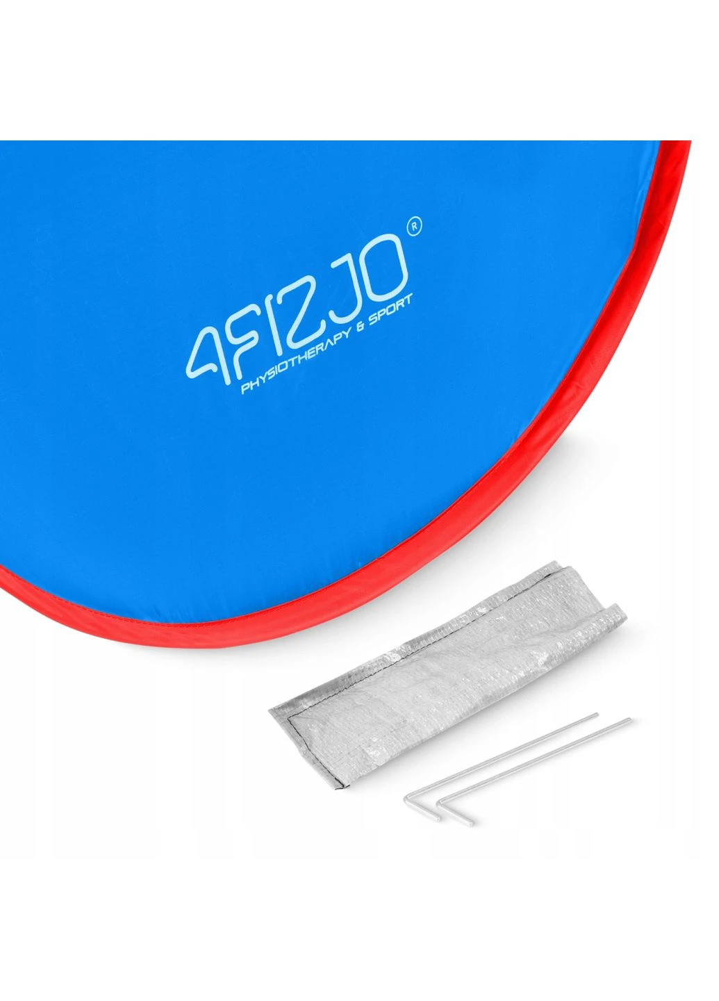 Намет пляжний Pop-Up 195 x 120 см саморозкладний Blue/Red () 4FIZJO P-5905973405164 (380887209)