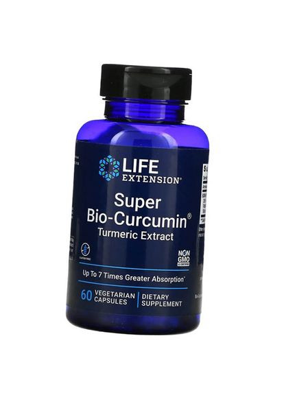 Куркумін, Super Bio-Curcumin 400, 60вегкапс (71346009) Life Extension (322729784)