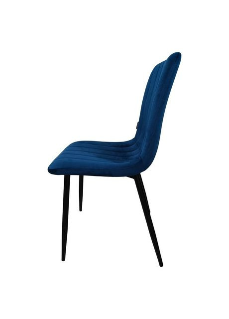 Кресло стул для кухни гостиной баров синее Bonro B-423 (371993852)