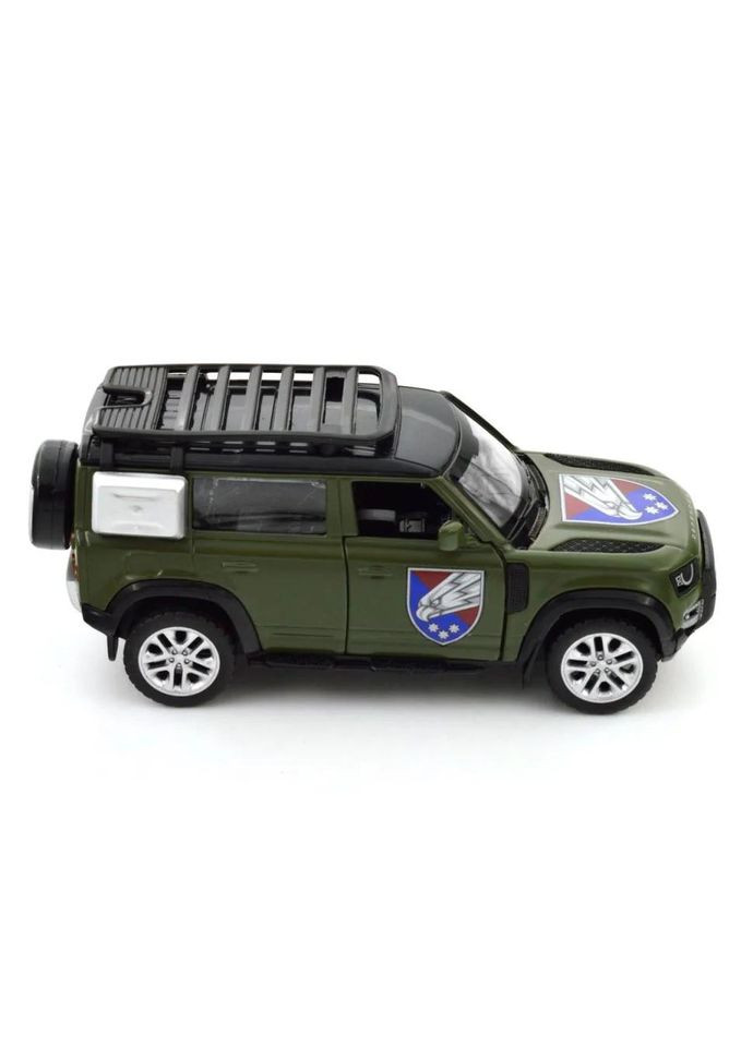 Автомодель серії «Шеврони Героїв» Land Rover Defender 110 «25 ОПДБр» TechnoDrive 250289M No Brand (330601762)
