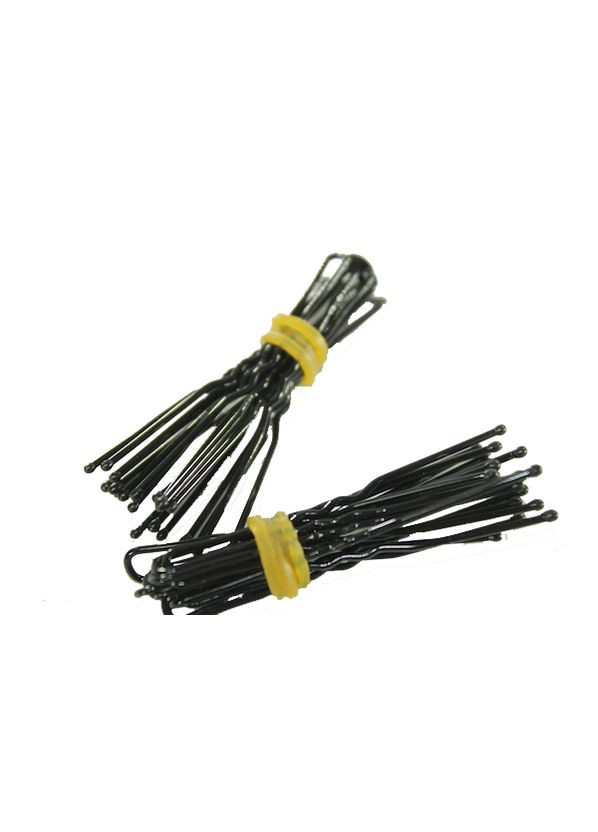 Шпильки черные для волос 4.5см/10шт FROM FACTORY STY (339104926)