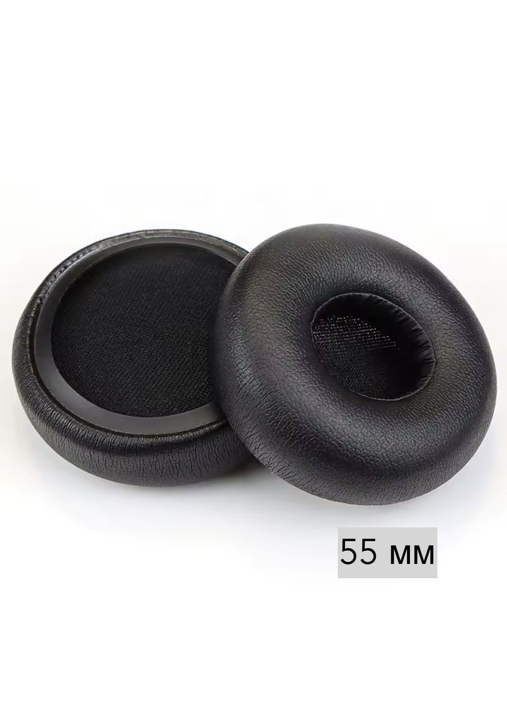 Амбушюры универсальные для наушников 55мм, 5.5см black черные No Brand (365777373)
