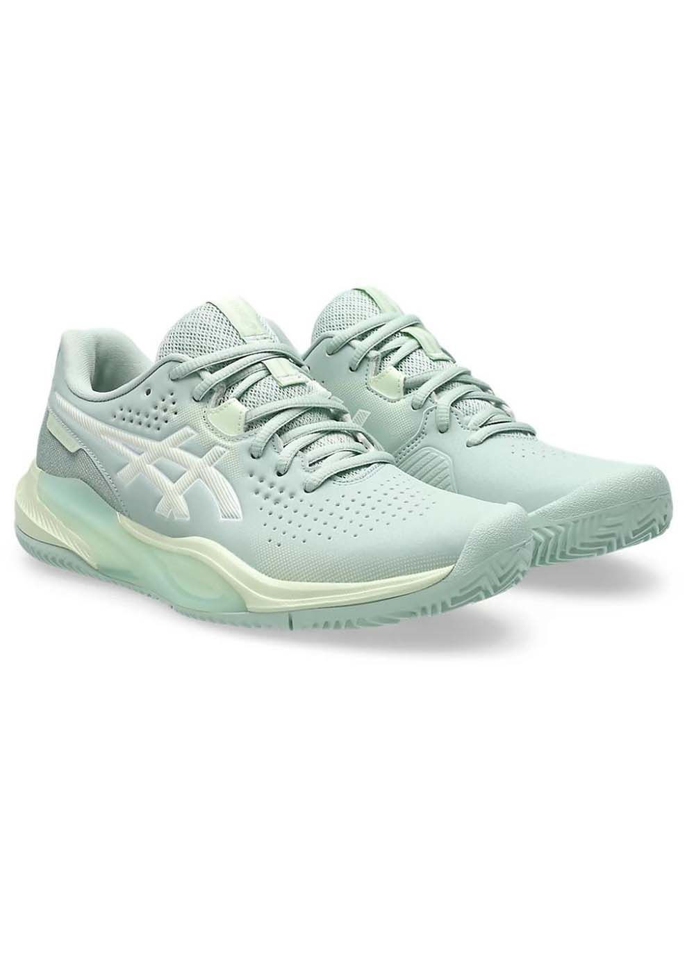 М'ятні Осінні чоловічі кросівки gel-challenge 15 clay lichen rock/white Asics