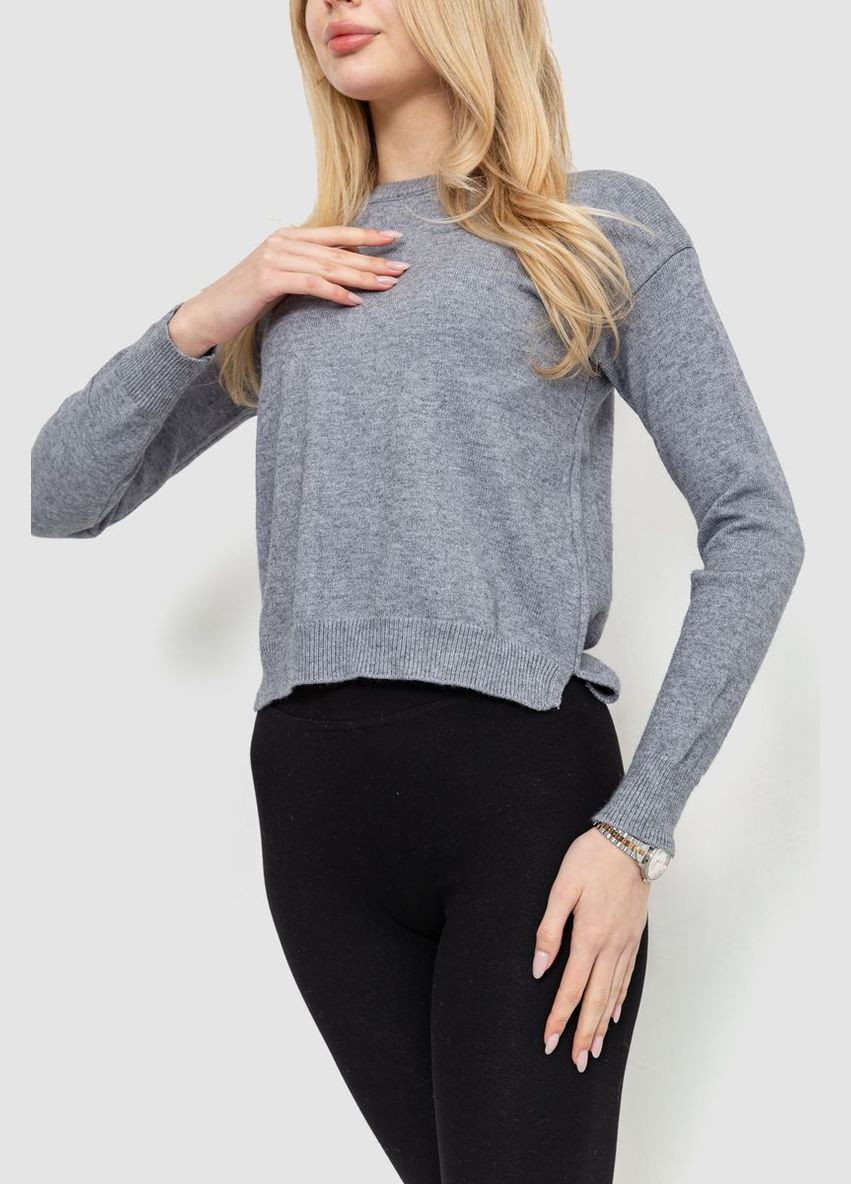 Светр жіночий, колір сірий, 244R2027 Ager (289355851)