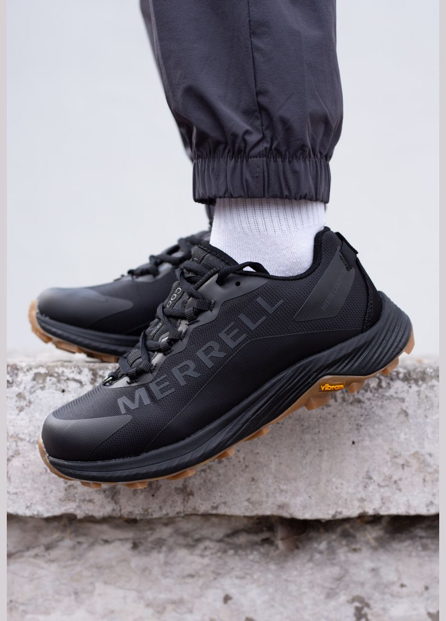 Чорні чоловічі кросівки термо чорні merrell reese cooper black No Brand