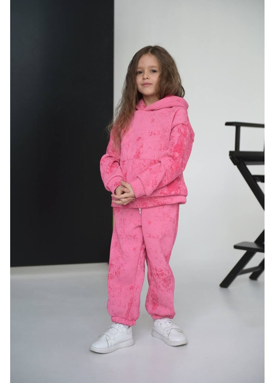 Детский теплый костюм oversize из тринитки — ЗАМЕРЫ В ОПИСАНИИ GD/GL Модний простір (370147000)