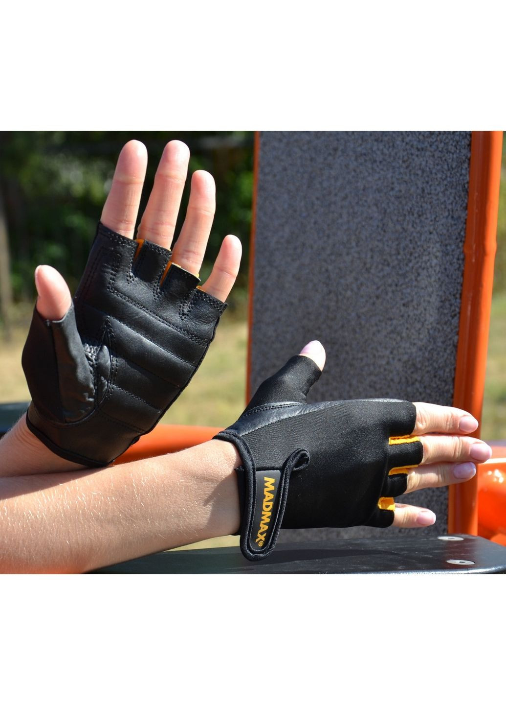 Унісекс рукавички для фітнесу L Mad Max (279323301)