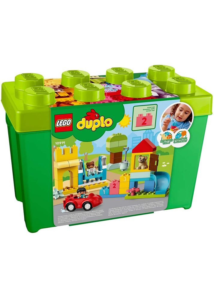Конструктор Duplo Велика коробка з кубиками Deluxe (10914) Lego (316675582)