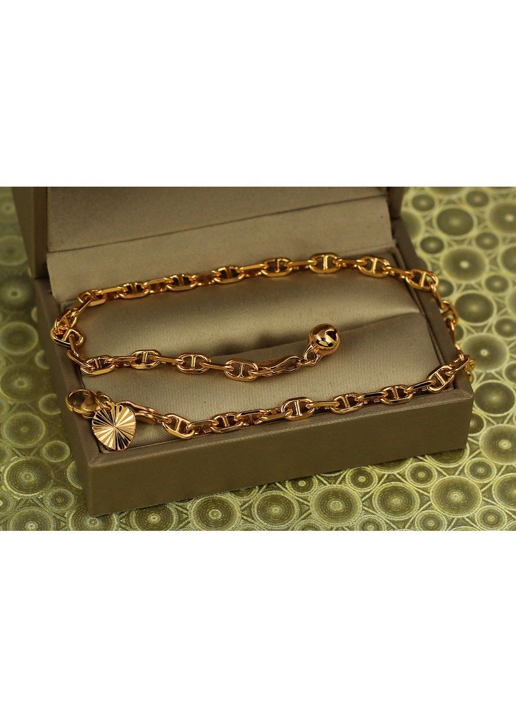 Браслет на ногу молот 27 см 4 мм золотистый love-shopping Xuping Jewelry (356672756)