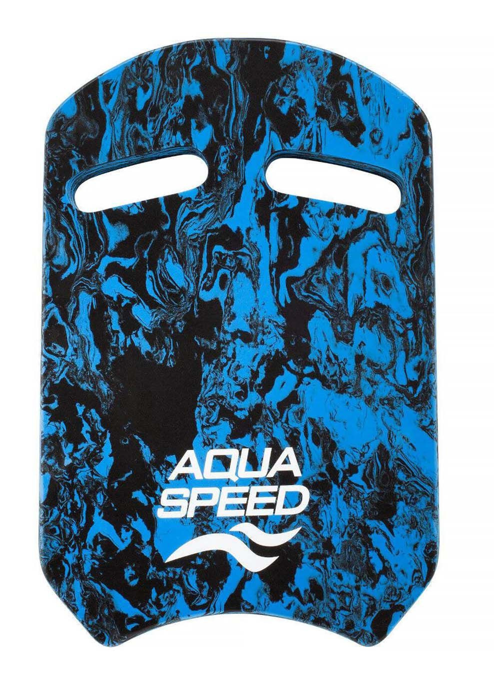 Дошка для плавання SWIRL PULLBUOY Чорний, Синій 43х28х3,6 Aqua Speed (367587828)