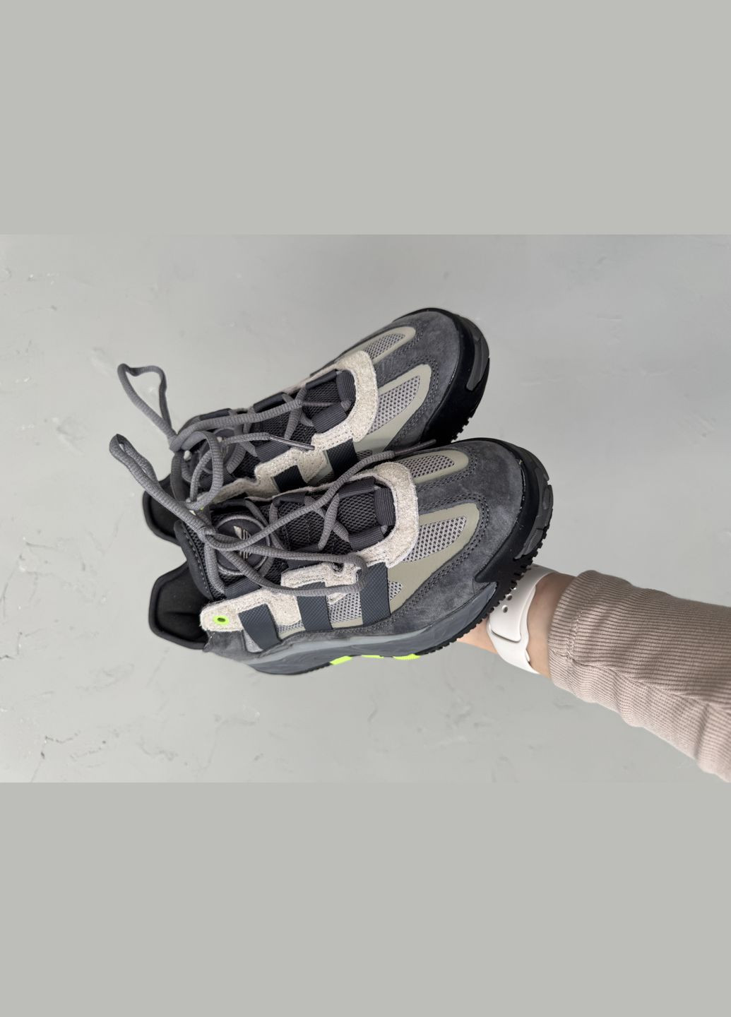 Кросівки жіночі і чоловічі Adidas Niteball gray | Адідас Найтбол сірі No Brand сірі демісезони (316091109)