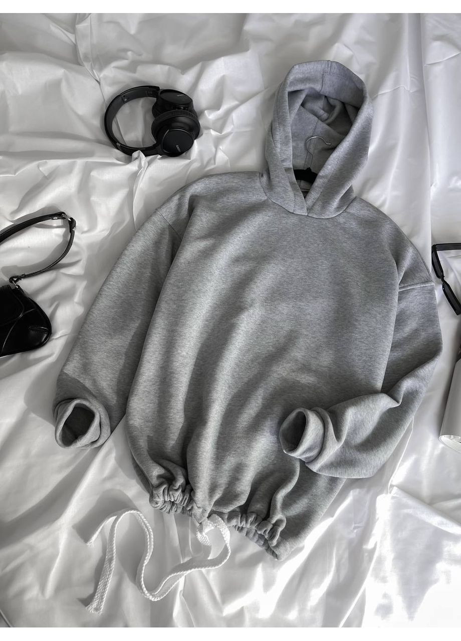 Женское худи BLESSED оверсайз на флисе No Brand С824/825-1584 (363839460)