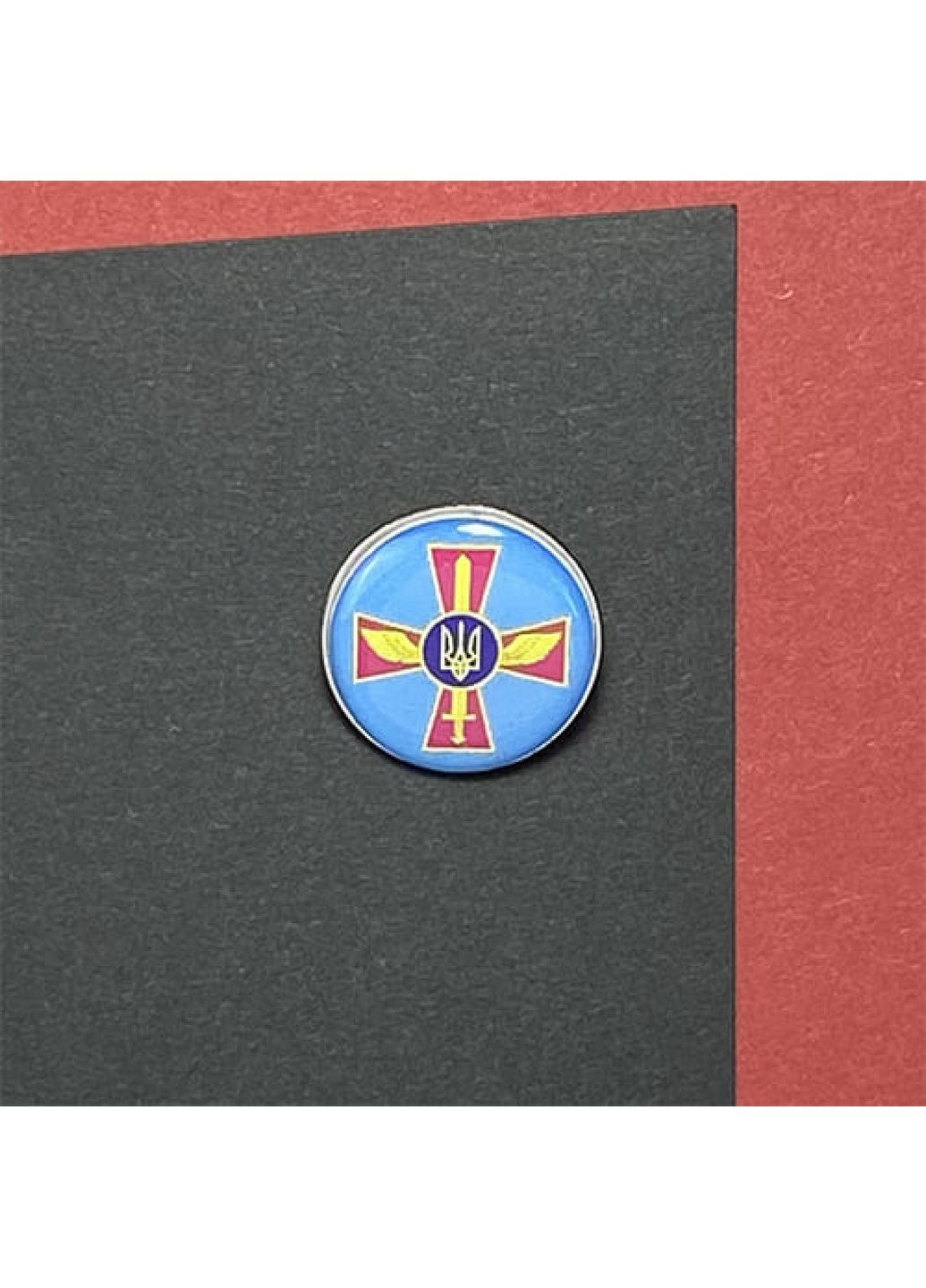 Значок Повітряних сил ЗСУ коло (6530) Dobroznak (365246394)