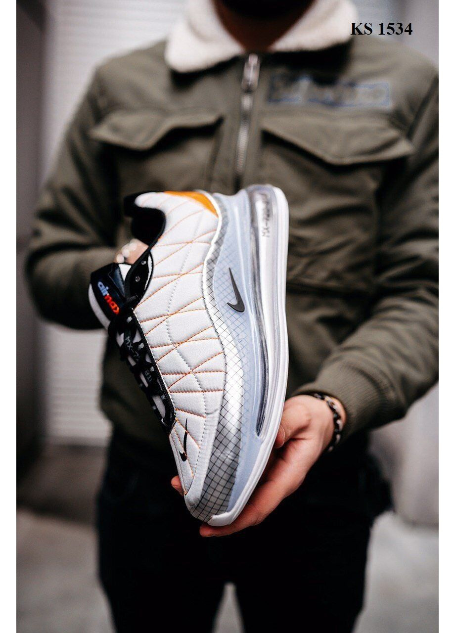 Комбіновані Осінні кросівки чоловічі nike air max am720-818 найк аір макс No Brand