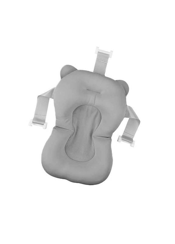 Матрас коврик в ванную Bestbaby 330 Gray для ребенка с креплениями 10 шт. Baby Best (362027266)