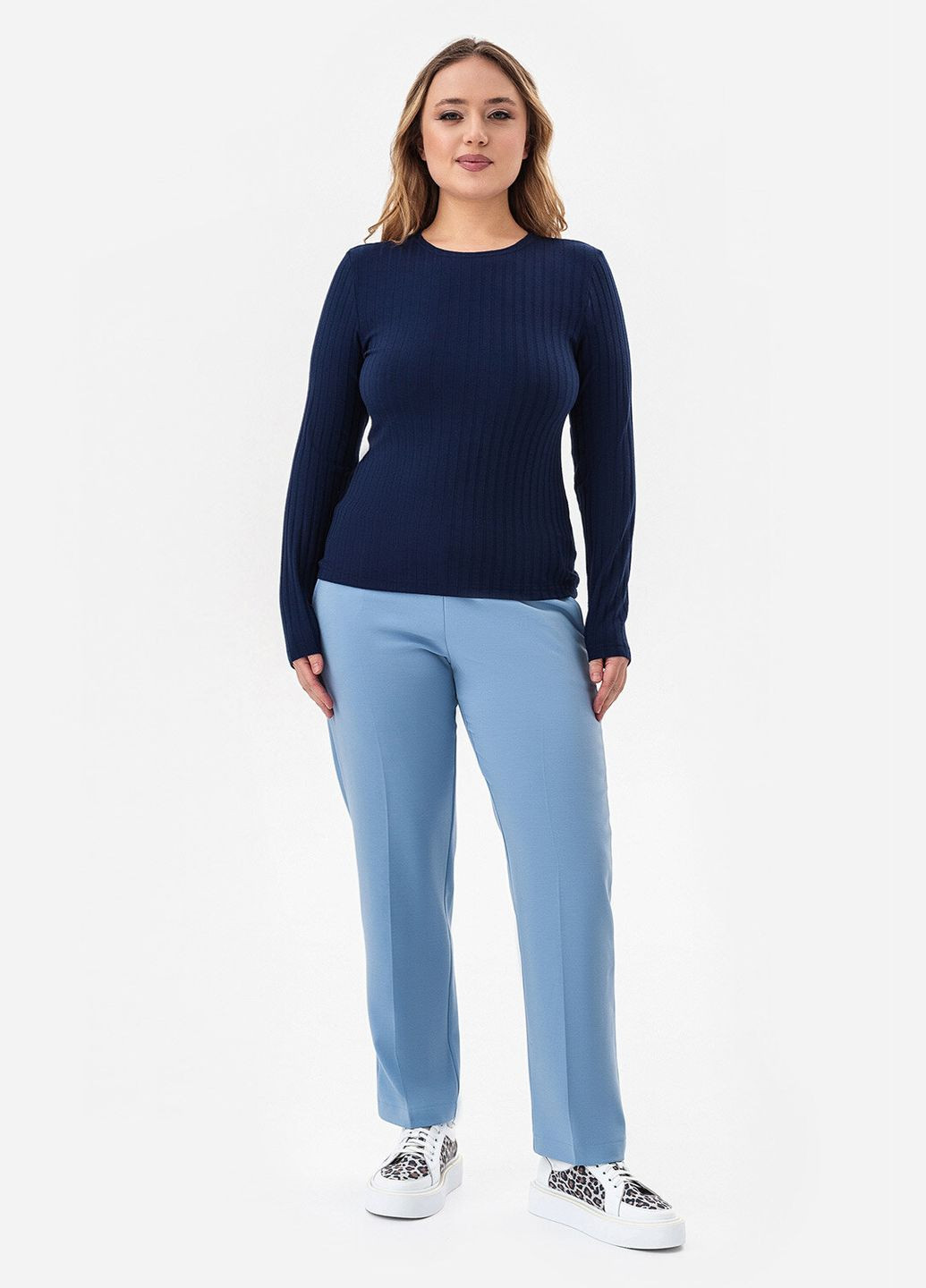 Женский костюм KAMELIA голубого цвета Garne (320583038)