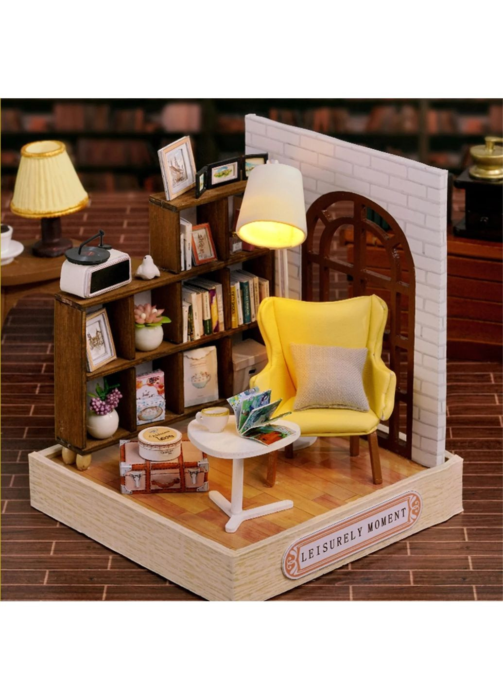Румбокс Конструктор 3D Час Дозвілля DIY Leisurely Moment Roombox QT-037 No Brand (362453195)