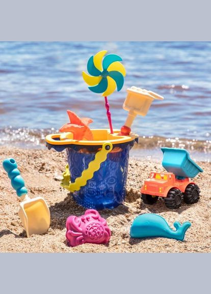Набір Для Гри З Піском І Водою - Відерце Море Battat (344449083)
