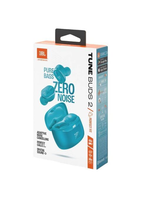 Гарнітура TUNE BUDS 2 Turquoise (JBLTBUDS2TQE) JBL (322908645)