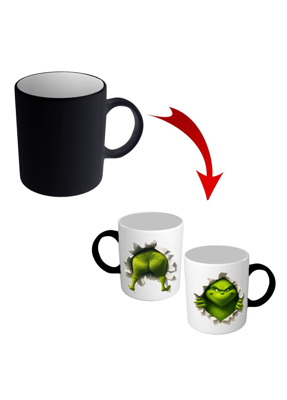 Чашка Гринч - подарок на Новый год или Рождество No Brand (369154593)