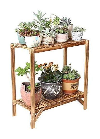 Подставка для цветов из дерева Да-Назаре мускат (ЦВТ-009307) No Brand (328230244)