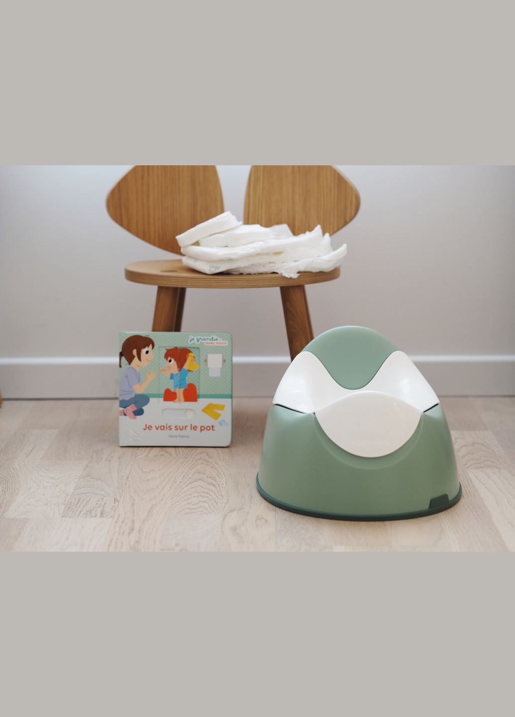 Горщик ергономічний, оливковий () Beaba 920394 (337308659)