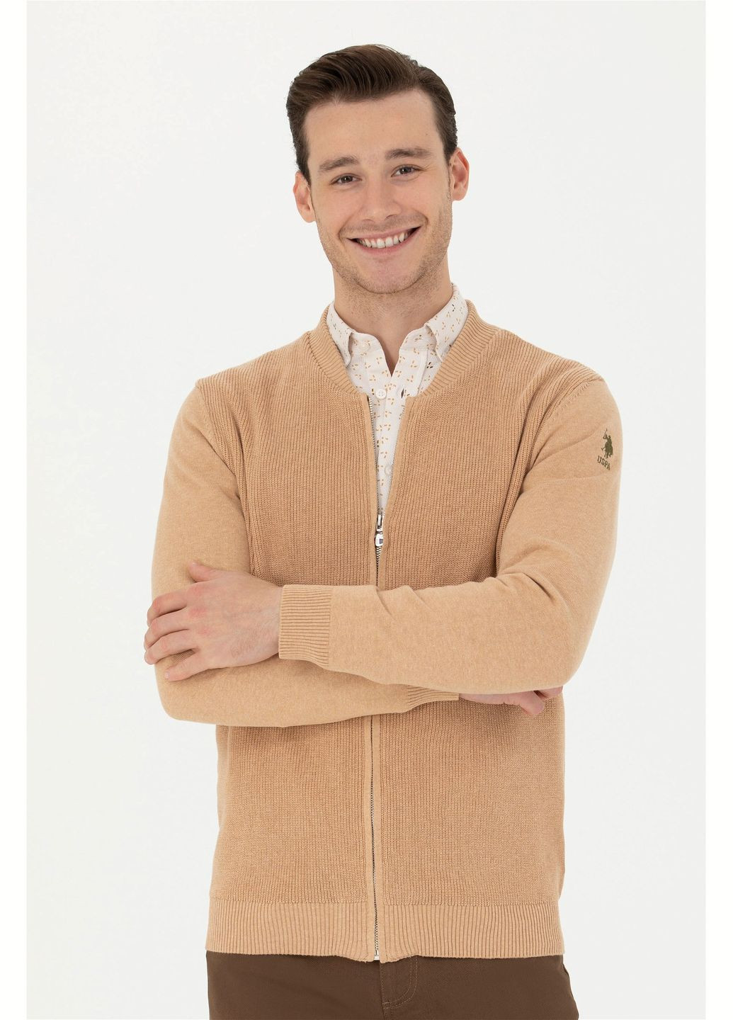 Кардиган U.S. Polo Assn. чоловічий U.S. Polo Assn. (343276925)